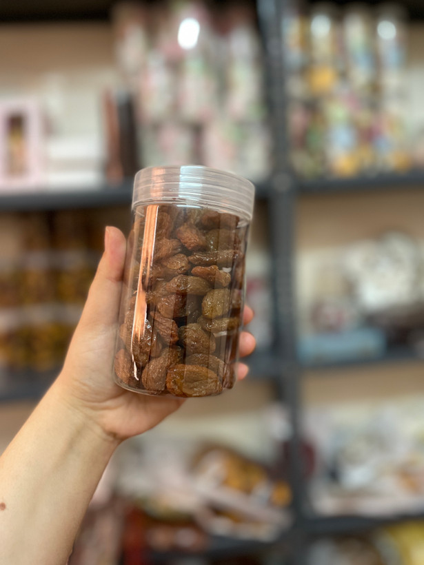 آلو بخارا نمکی و گوشتی