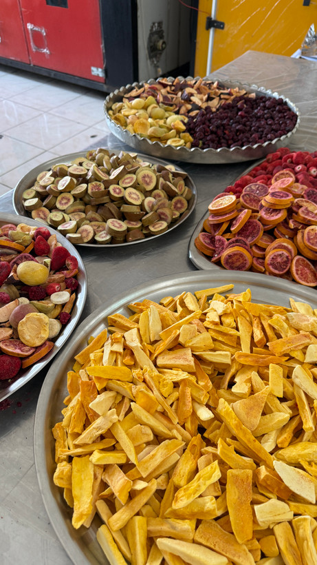 میوه پفکی مخلوط